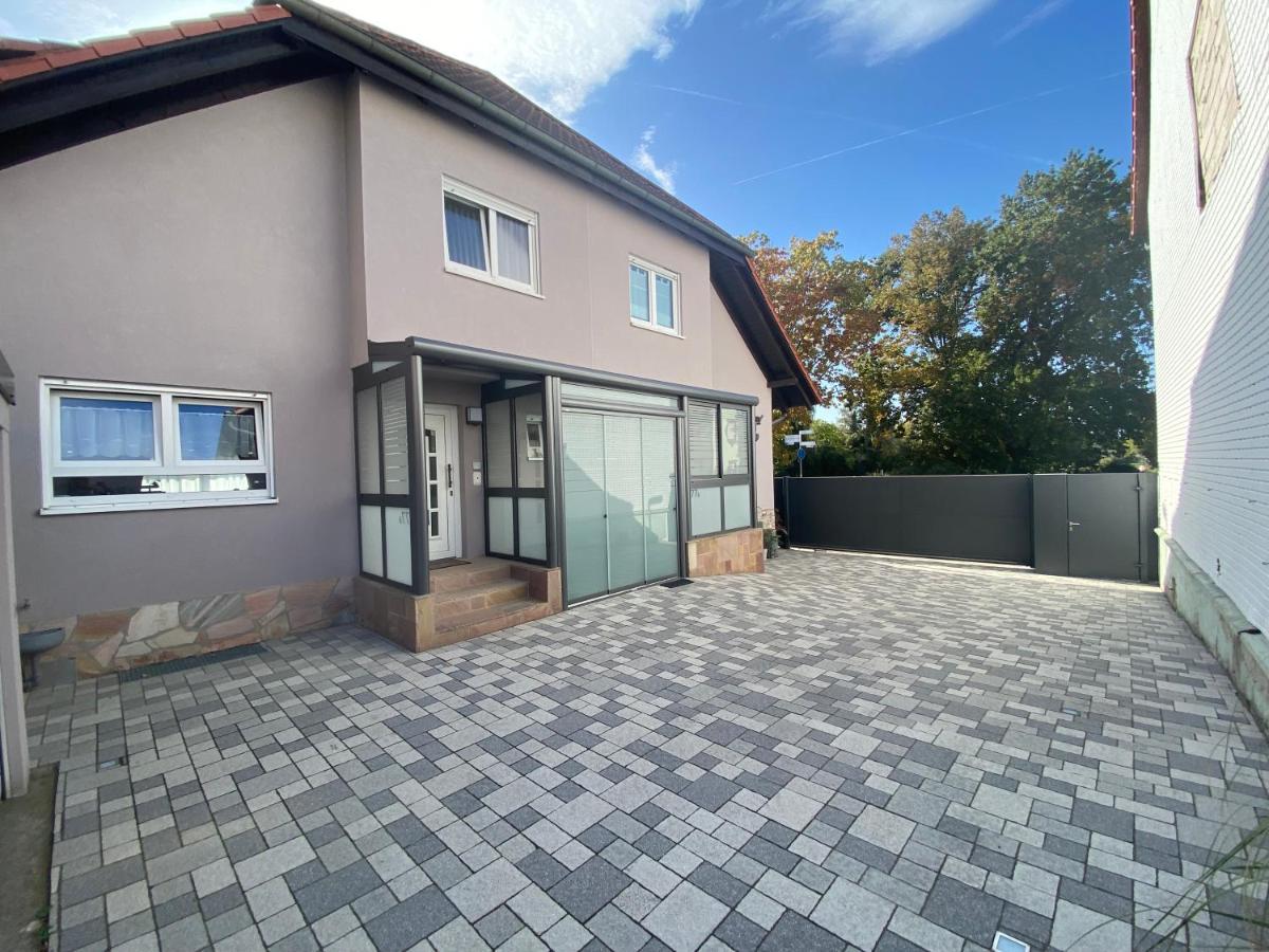Ferienhaus Hoffmann Am Rheinbogen Altlussheim Eksteriør billede